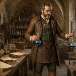 Chemify - da questa immagine creami limmagine di un alchimista